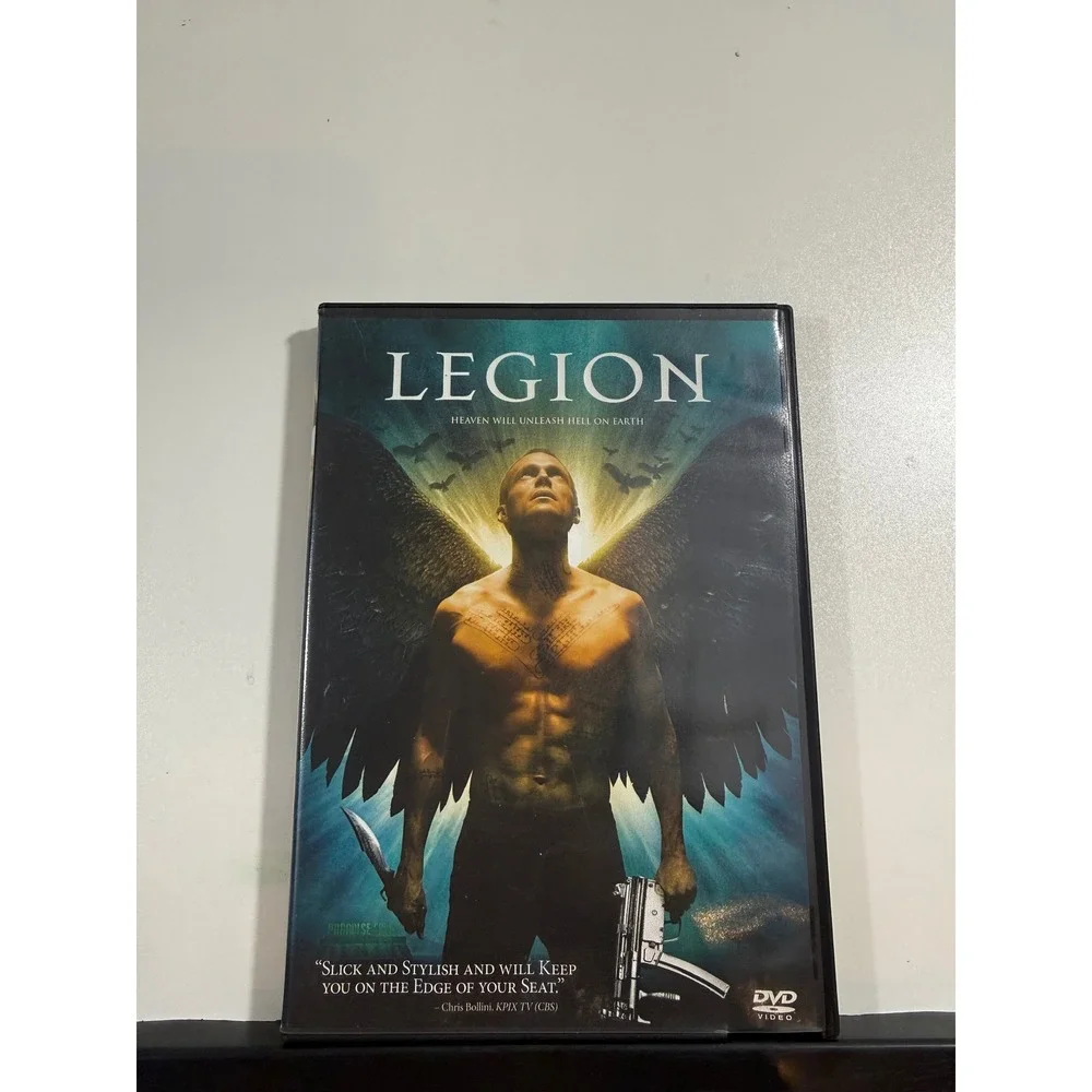 Sony Legion DVD Movie Unisex OS Black Good Action Thriller Paul Bettany 2010